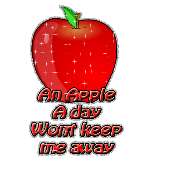 apple a day wont keep me away